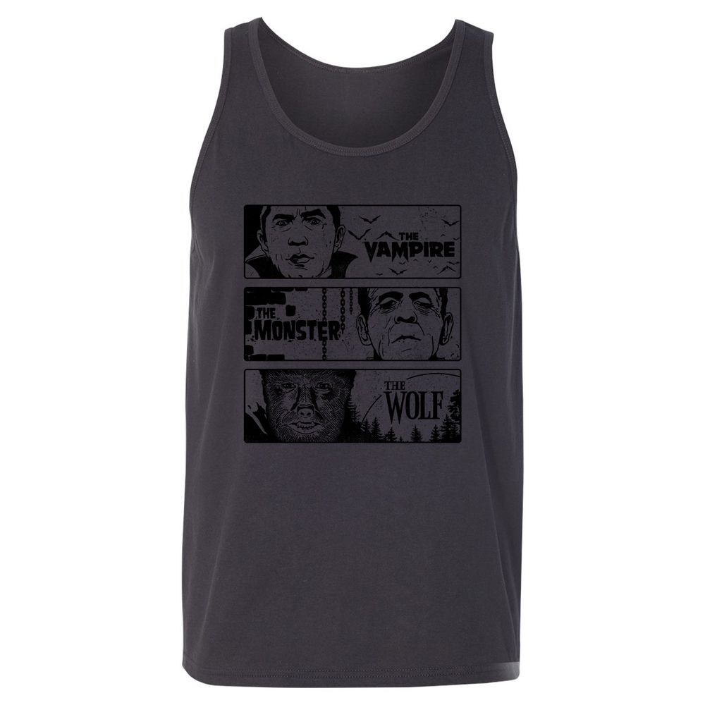 Unisex Jersey Tank - JCJR3U3X - Dark Grey - 7