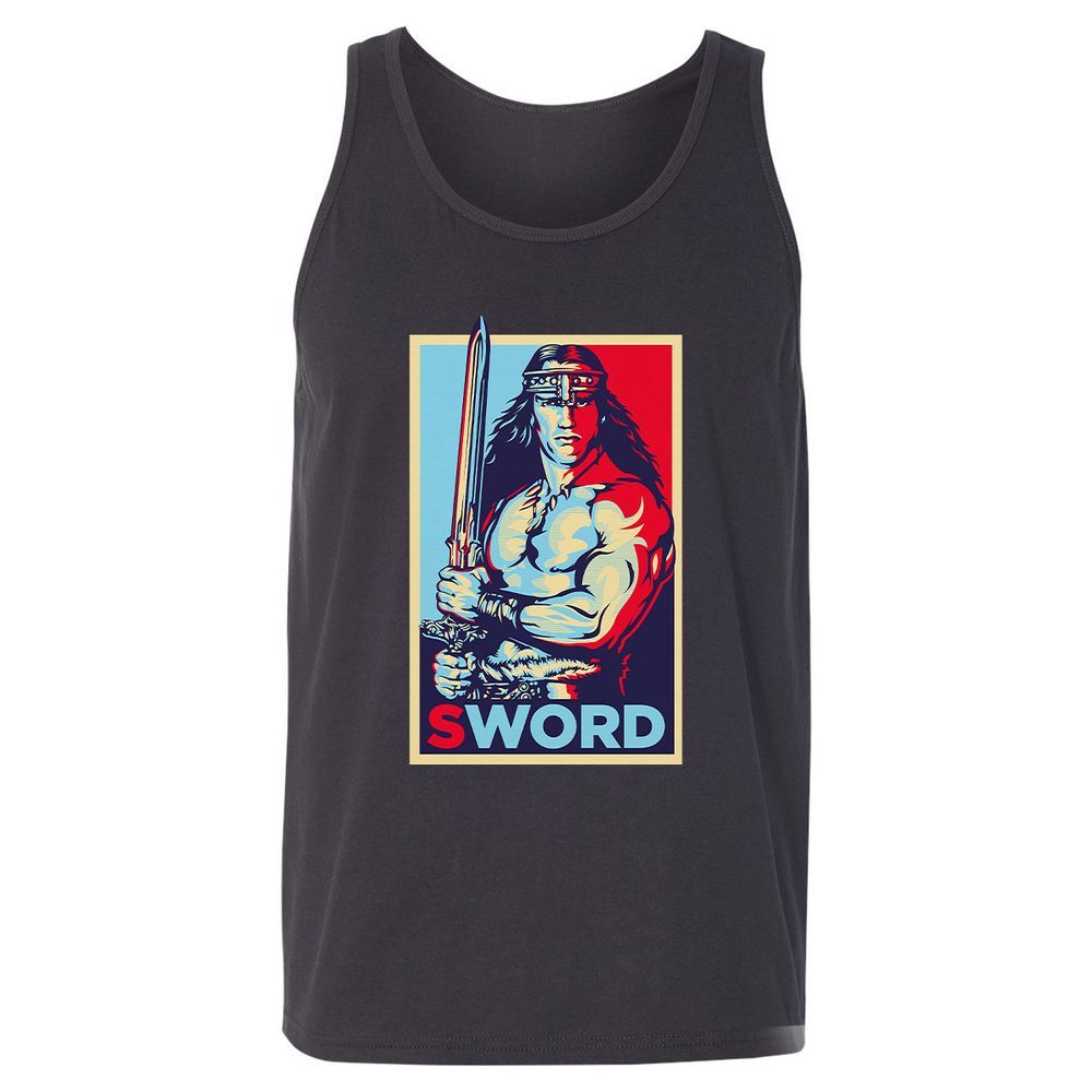 Unisex Jersey Tank - GX6QMY67 - Dark Grey - 7