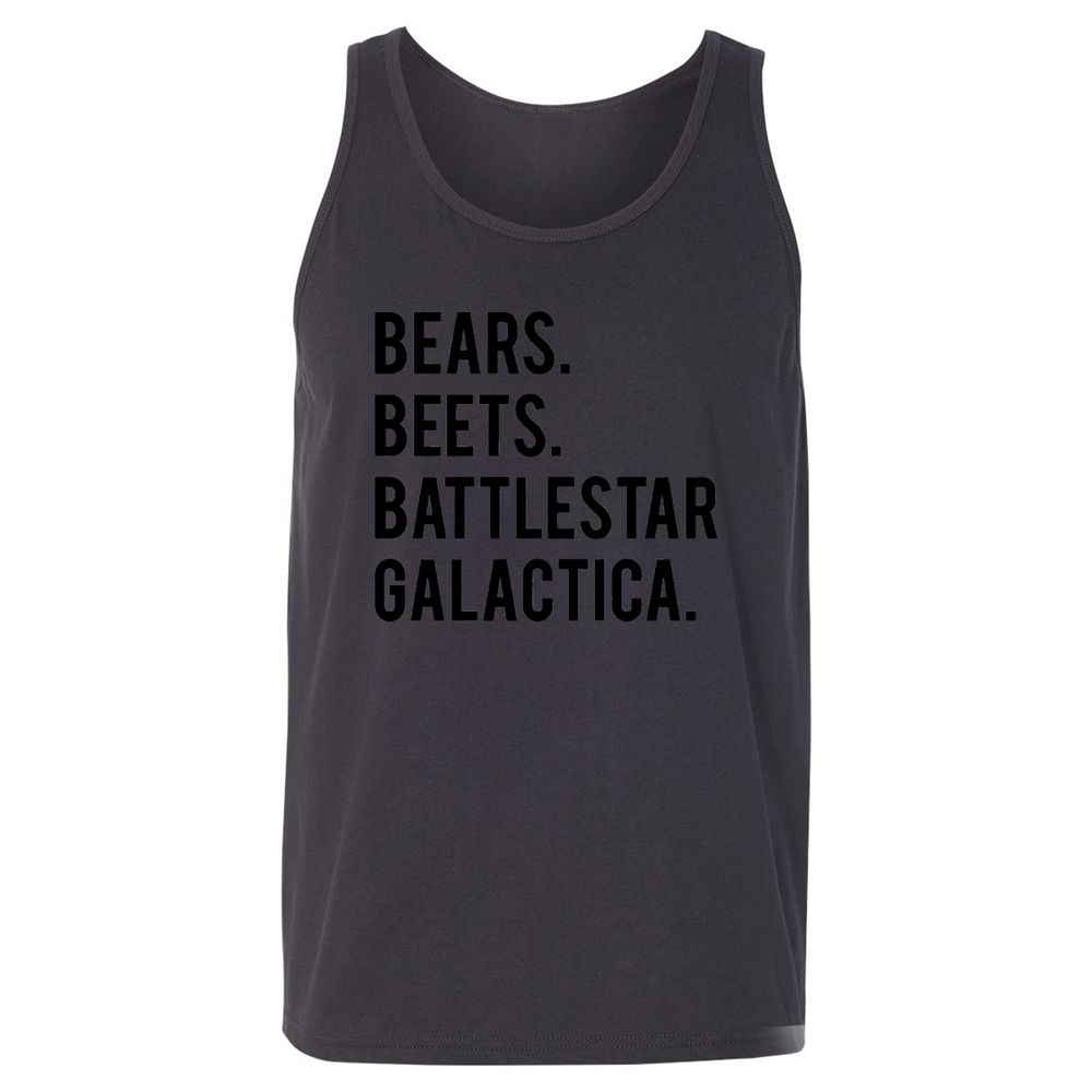 Unisex Jersey Tank - KQXL43SM - Dark Grey - 7