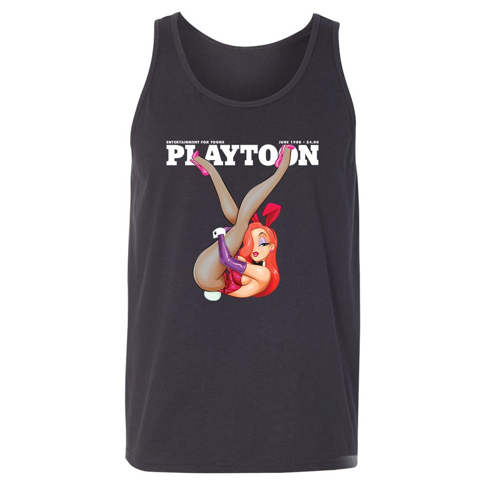 Unisex Jersey Tank - XXNF9W6J - Dark Grey - 7