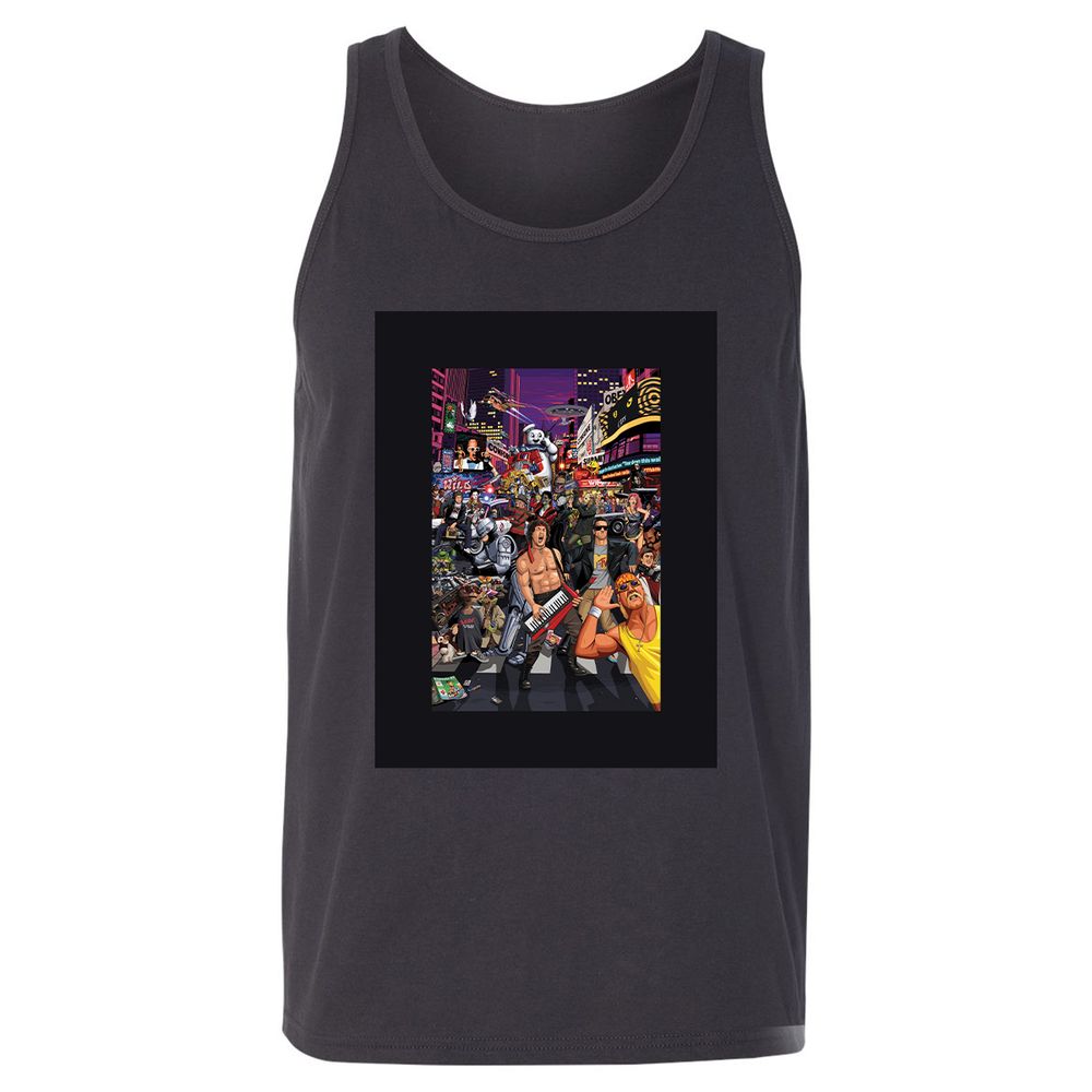 Unisex Jersey Tank - XM81DW77 - Dark Grey - 7