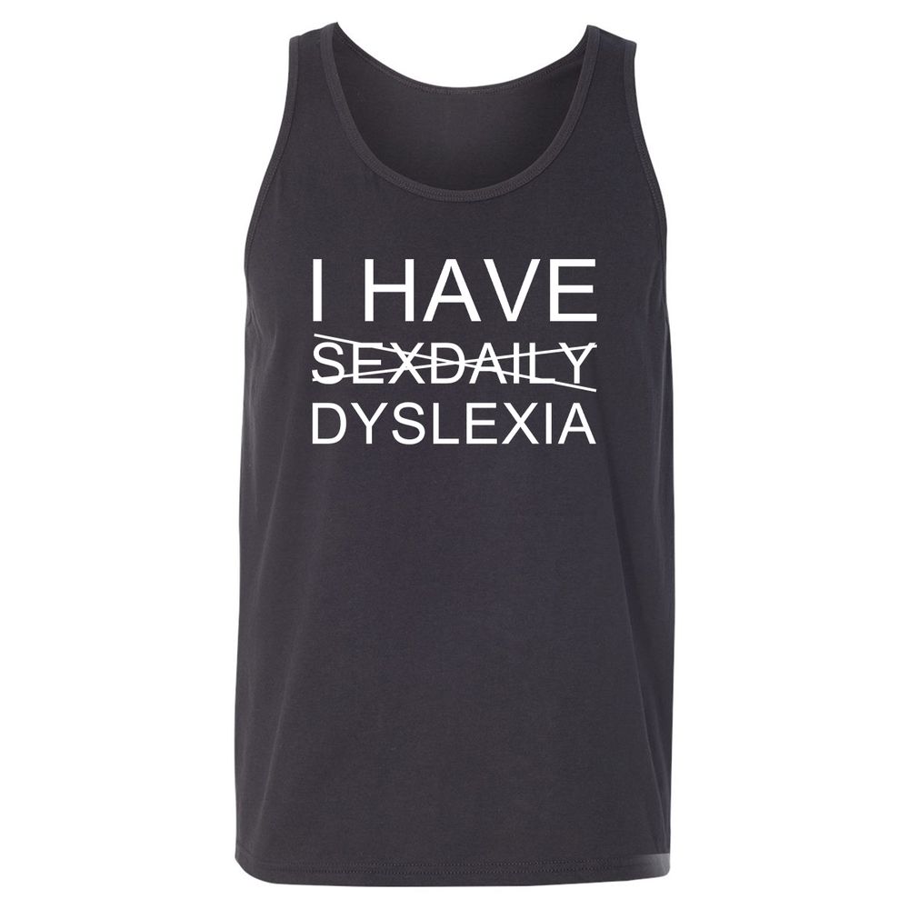 Unisex Jersey Tank - 4JR5LV99 - Dark Grey - 7