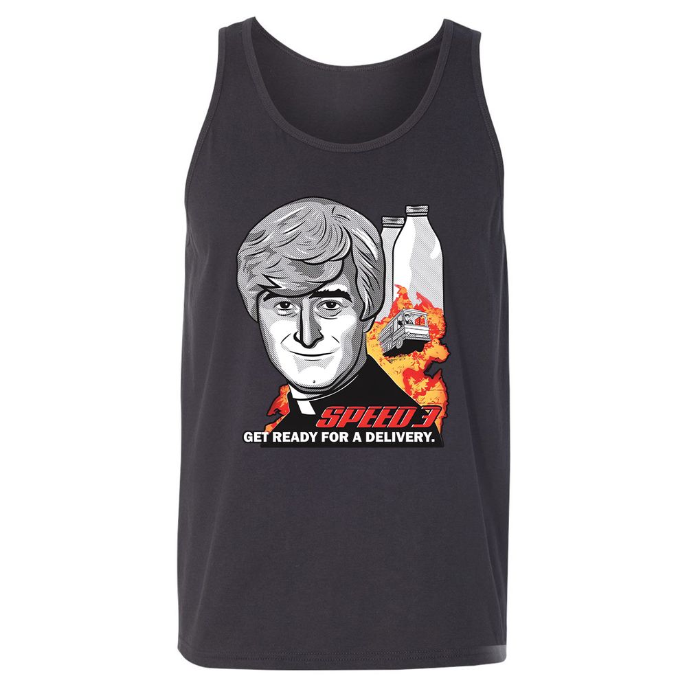 Unisex Jersey Tank - E95RBXGE - Dark Grey - 7