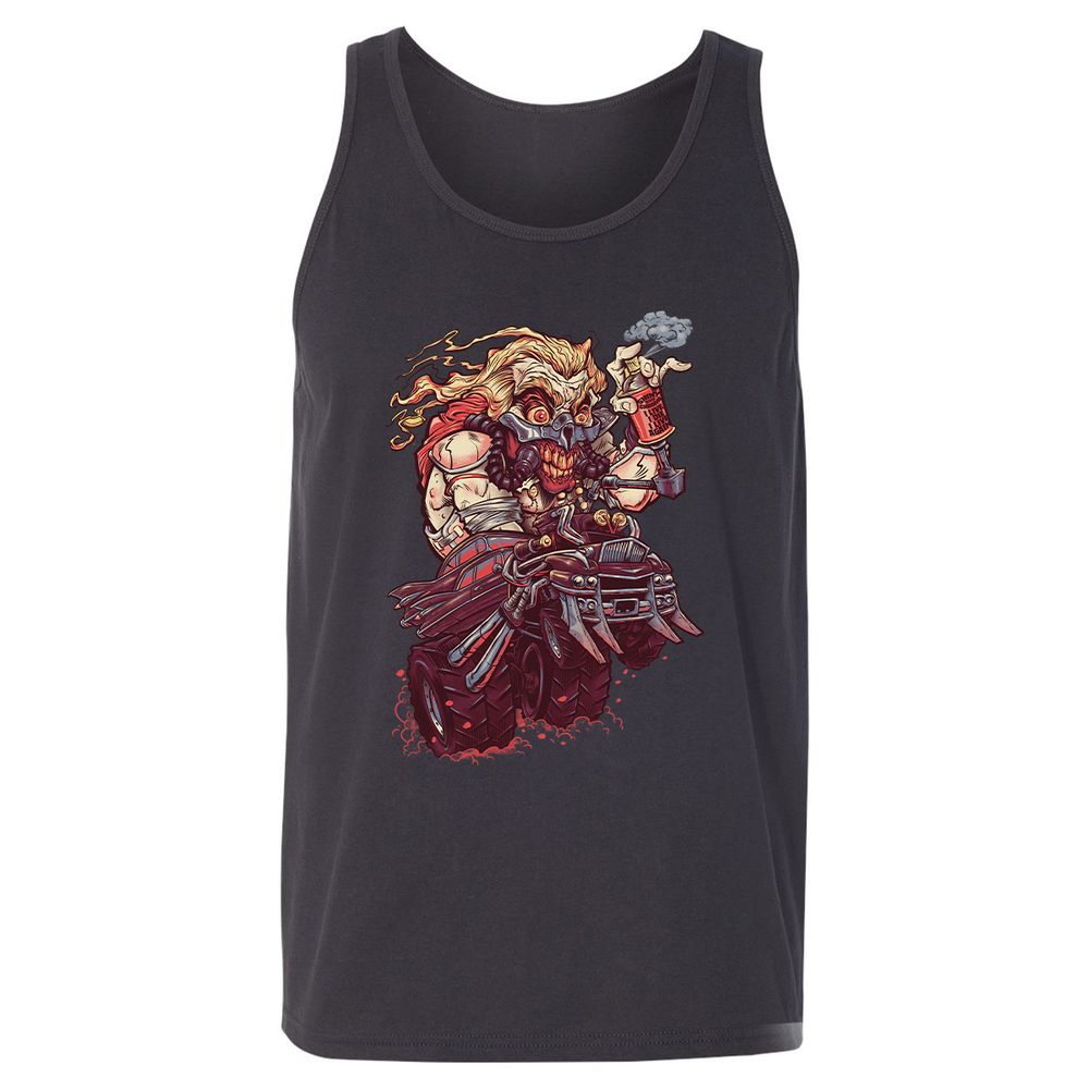 Unisex Jersey Tank - UM8FS6DJ - Dark Grey - 7