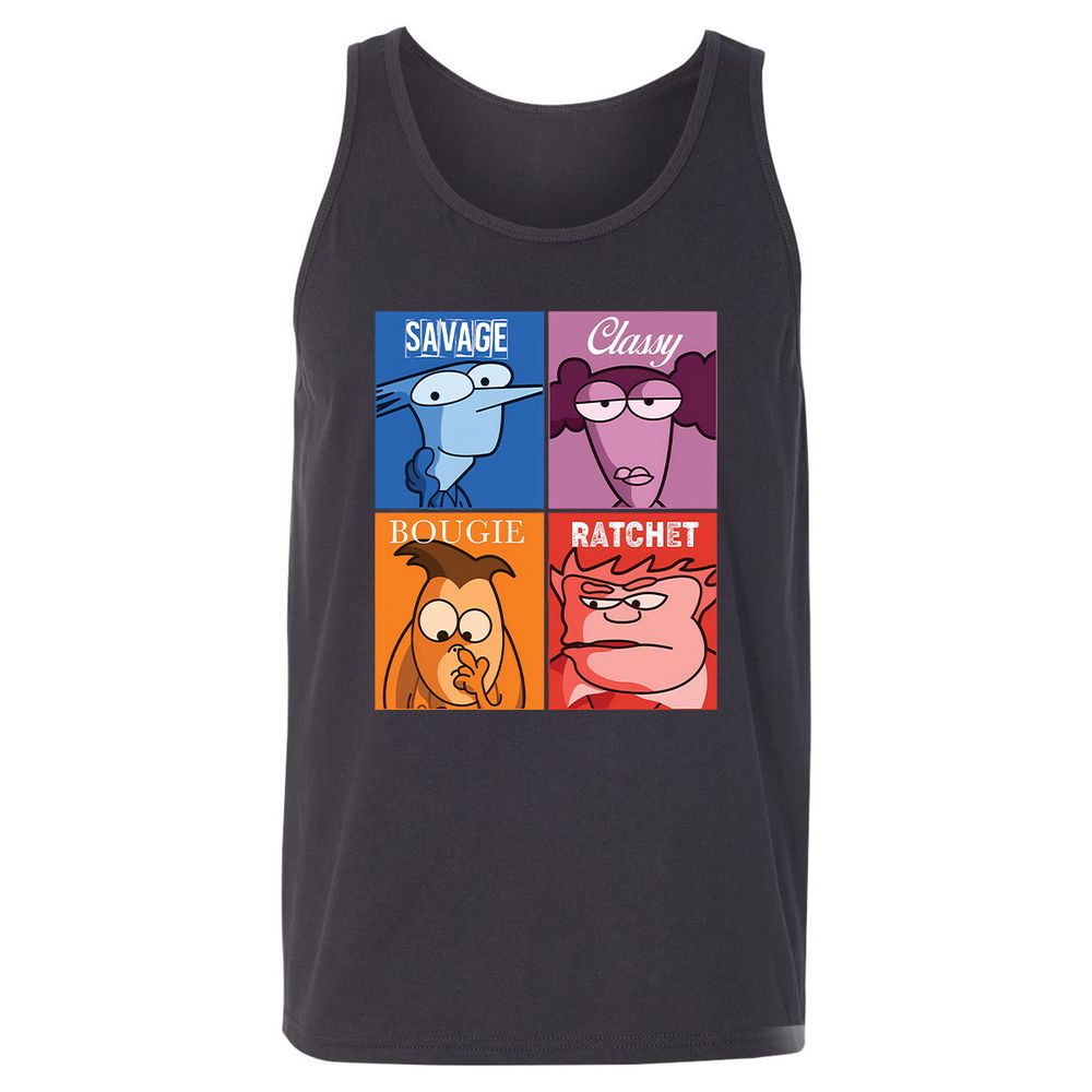 Unisex Jersey Tank - XGV6JA87 - Dark Grey - 7