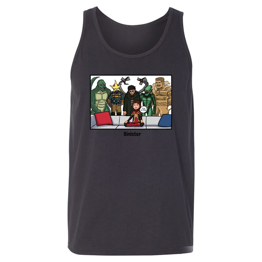 Unisex Jersey Tank - EPMSHP3A - Dark Grey - 7