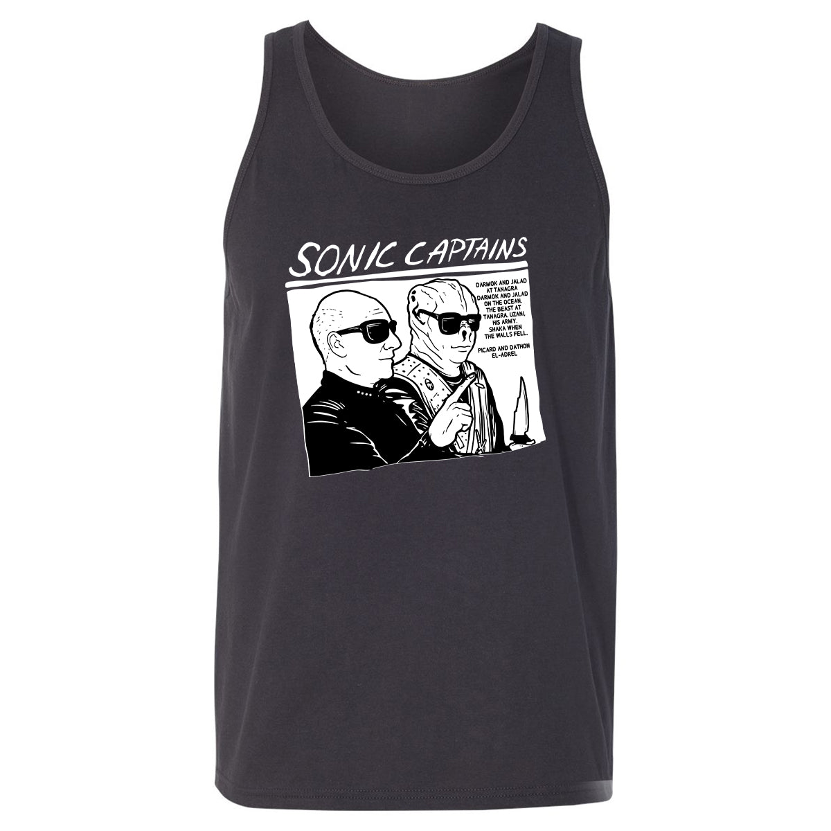 Unisex Jersey Tank - 9TBRBHZ6 - Dark Grey - 7