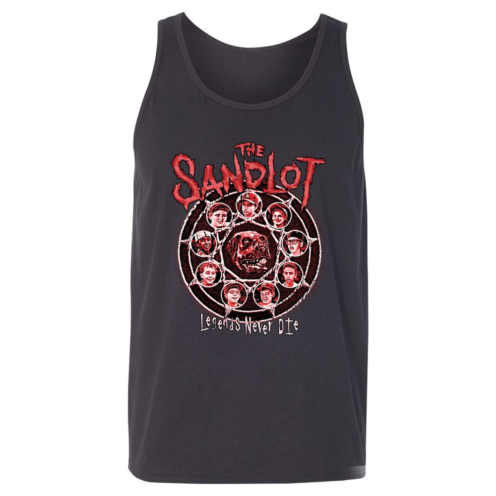 Unisex Jersey Tank - DJSHL549 - Dark Grey - 7