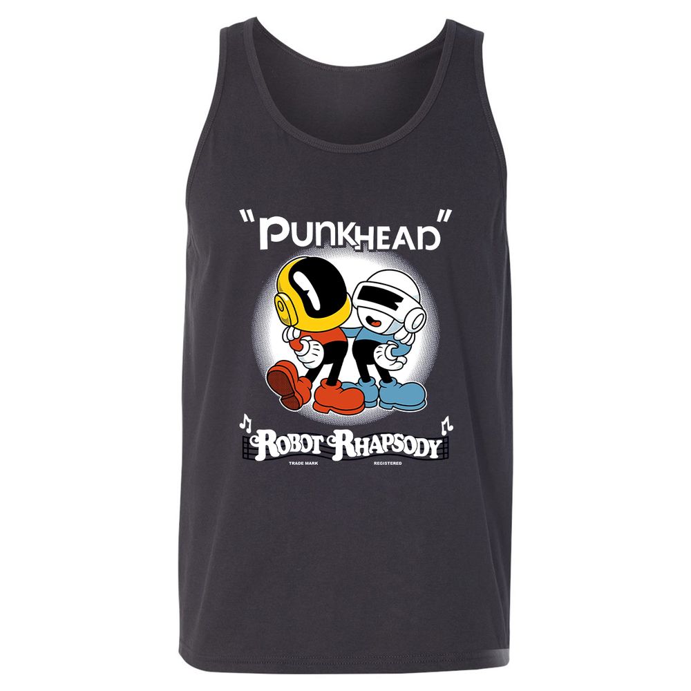 Unisex Jersey Tank - LWWDUCCK - Dark Grey - 7
