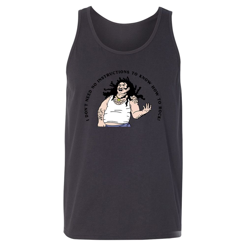 Unisex Jersey Tank - EUPPV88Y - Dark Grey - 7