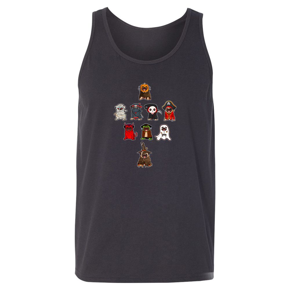 Unisex Jersey Tank - XZYYDWNC - Dark Grey - 7