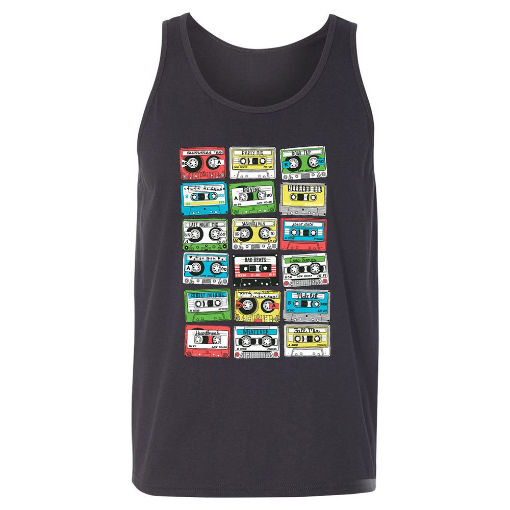 Unisex Jersey Tank - A6P5G3JW - Dark Grey - 7