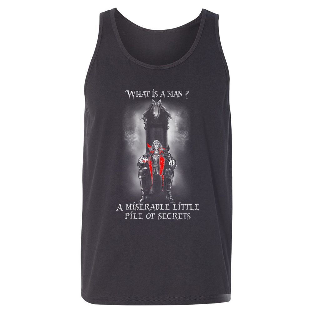 Unisex Jersey Tank - CJZQLMS3 - Dark Grey - 7