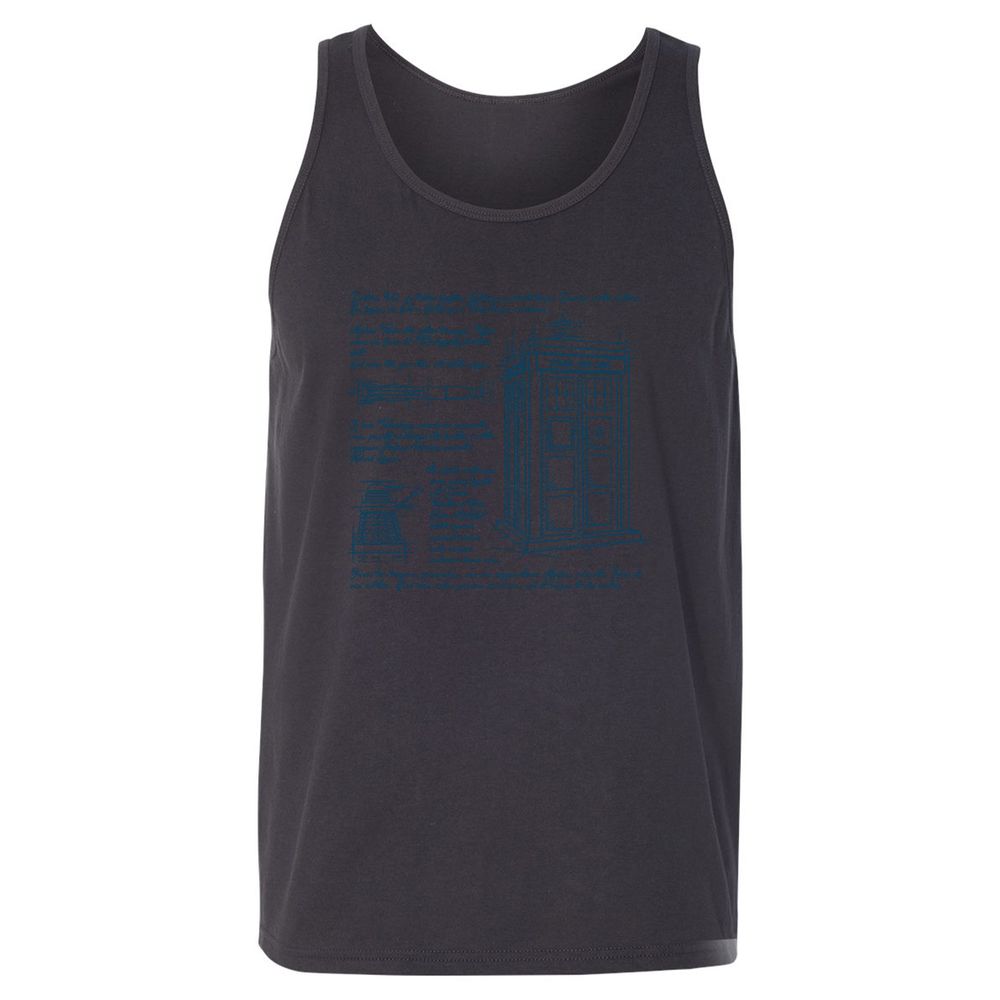 Unisex Jersey Tank - G2SJ812X - Dark Grey - 7
