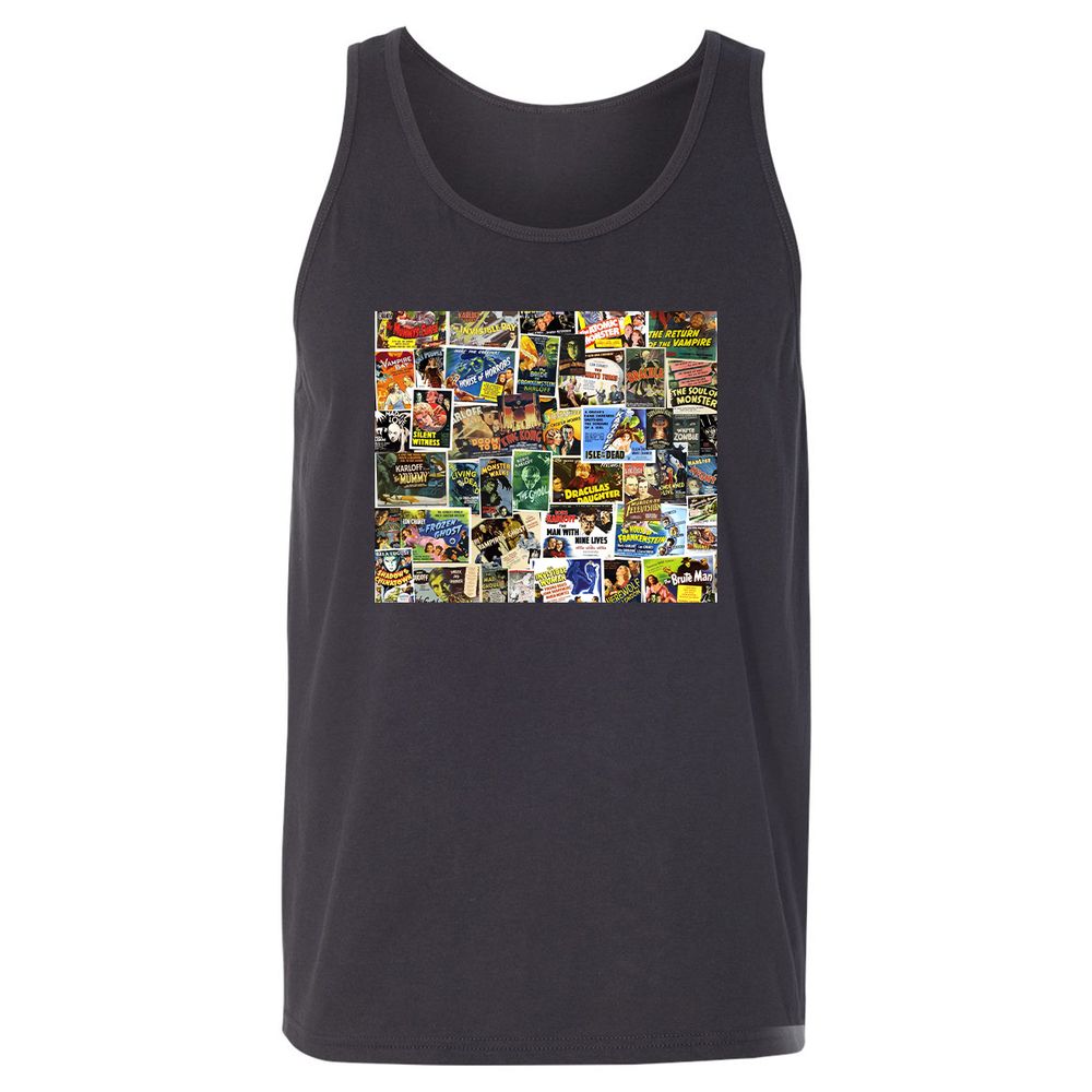 Unisex Jersey Tank - UNFKCKM7 - Dark Grey - 7