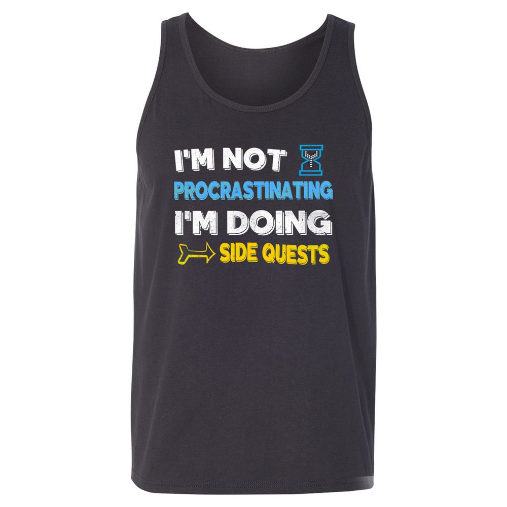 Unisex Jersey Tank - HTF99HMG - Dark Grey - 7