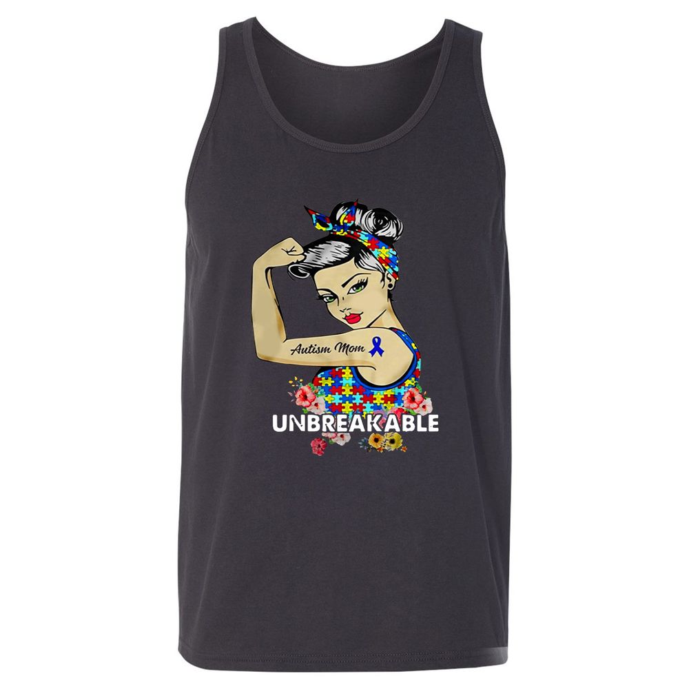 Unisex Jersey Tank - 4VAUHGBW - Dark Grey - 7