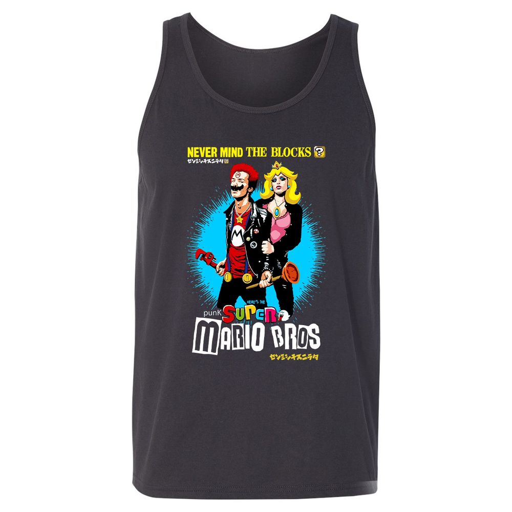 Unisex Jersey Tank - ZJGW2KAR - Dark Grey - 7