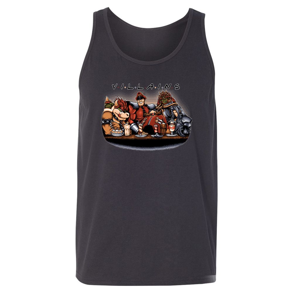 Unisex Jersey Tank - NT4SUPHH - Dark Grey - 7