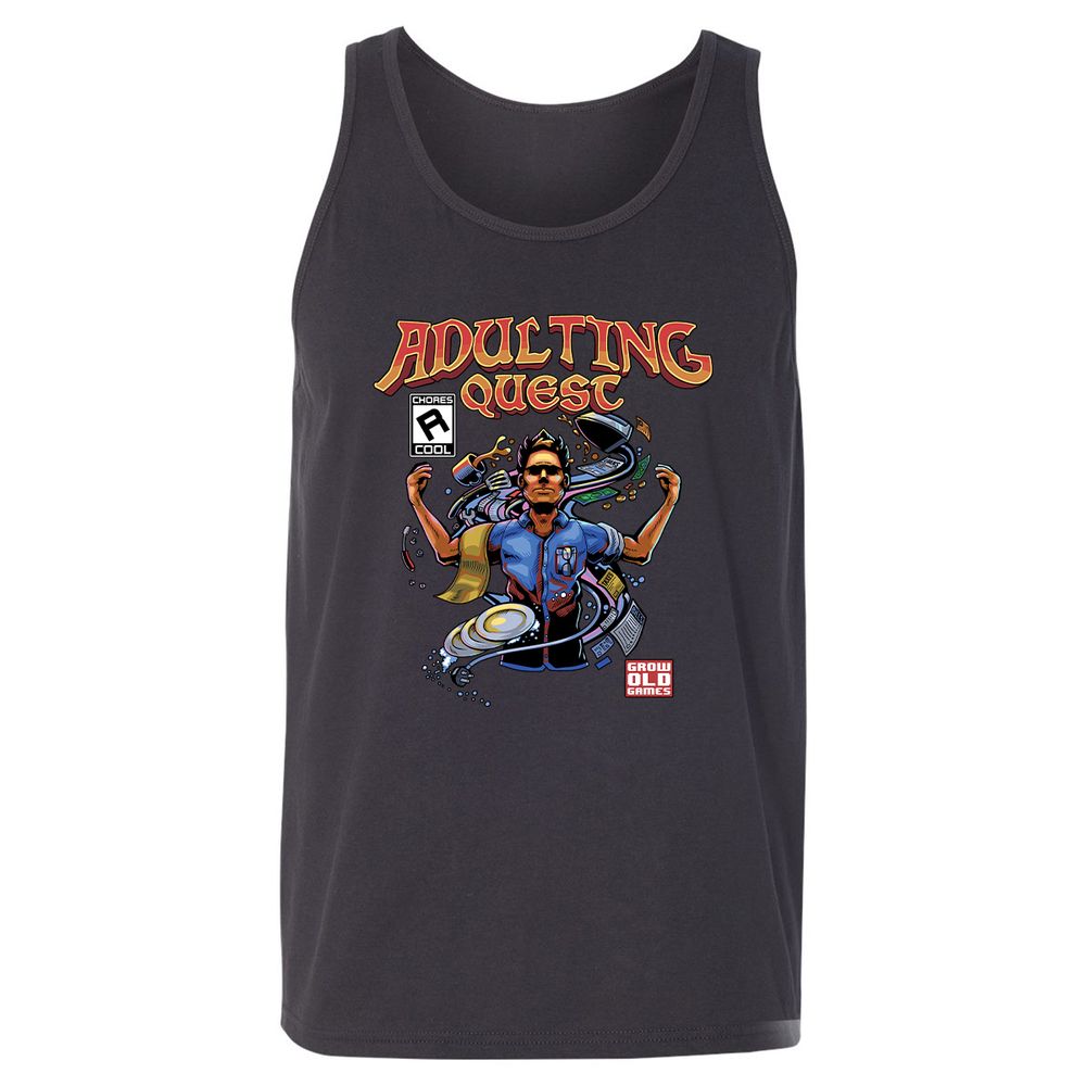 Unisex Jersey Tank - VUGLAHGK - Dark Grey - 7