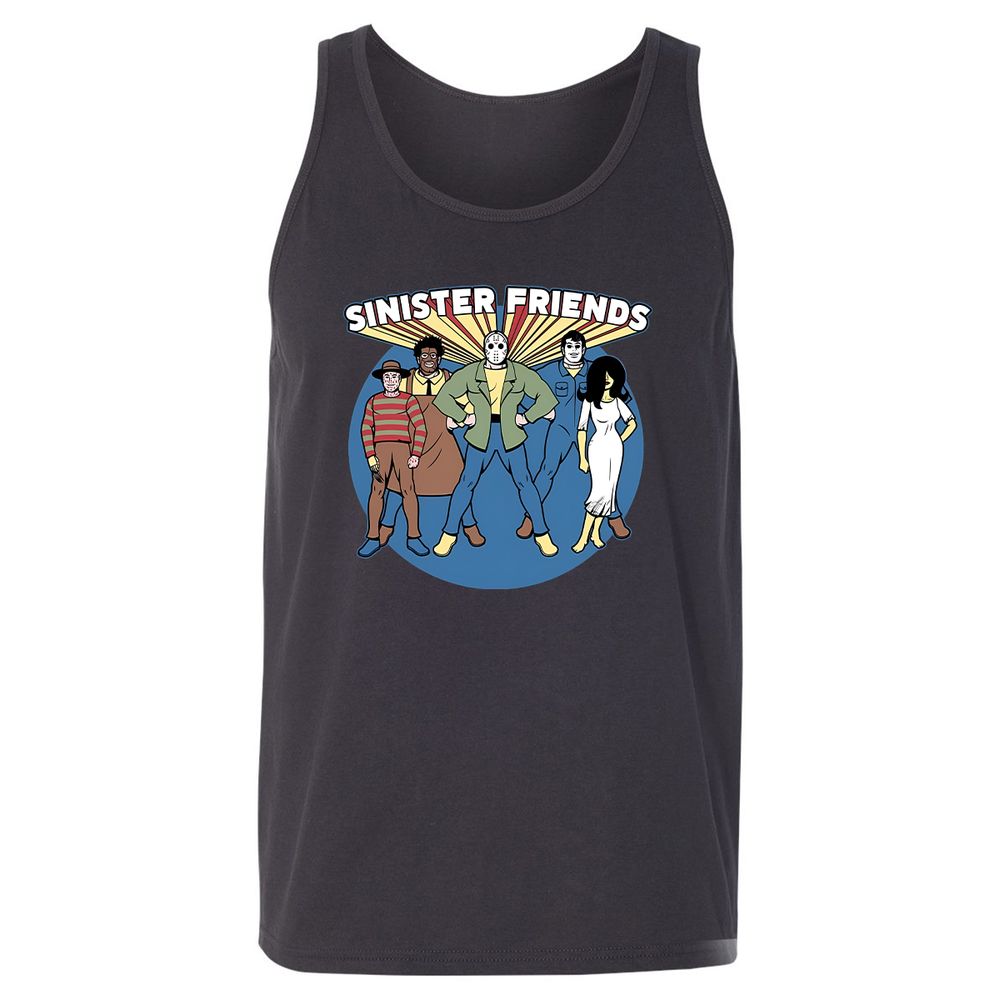 Unisex Jersey Tank - TMADYV23 - Dark Grey - 7