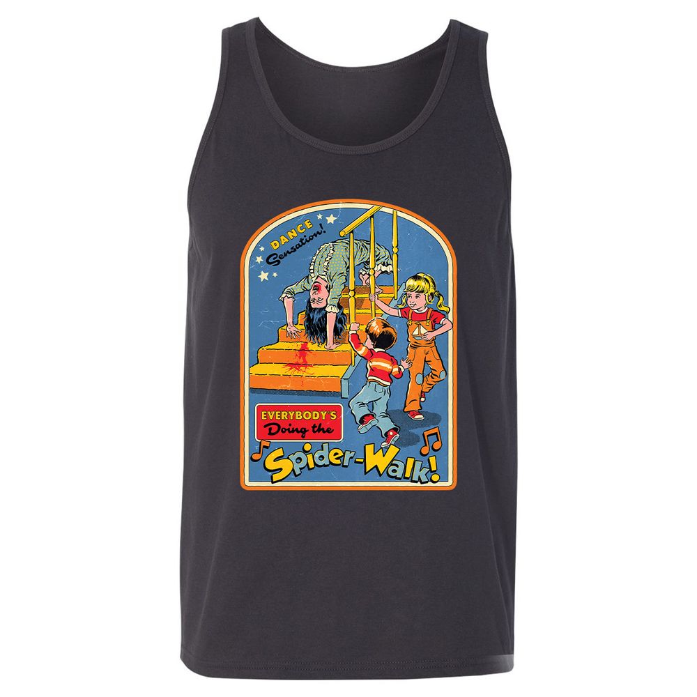 Unisex Jersey Tank - 8A3HXE3Z - Dark Grey - 7