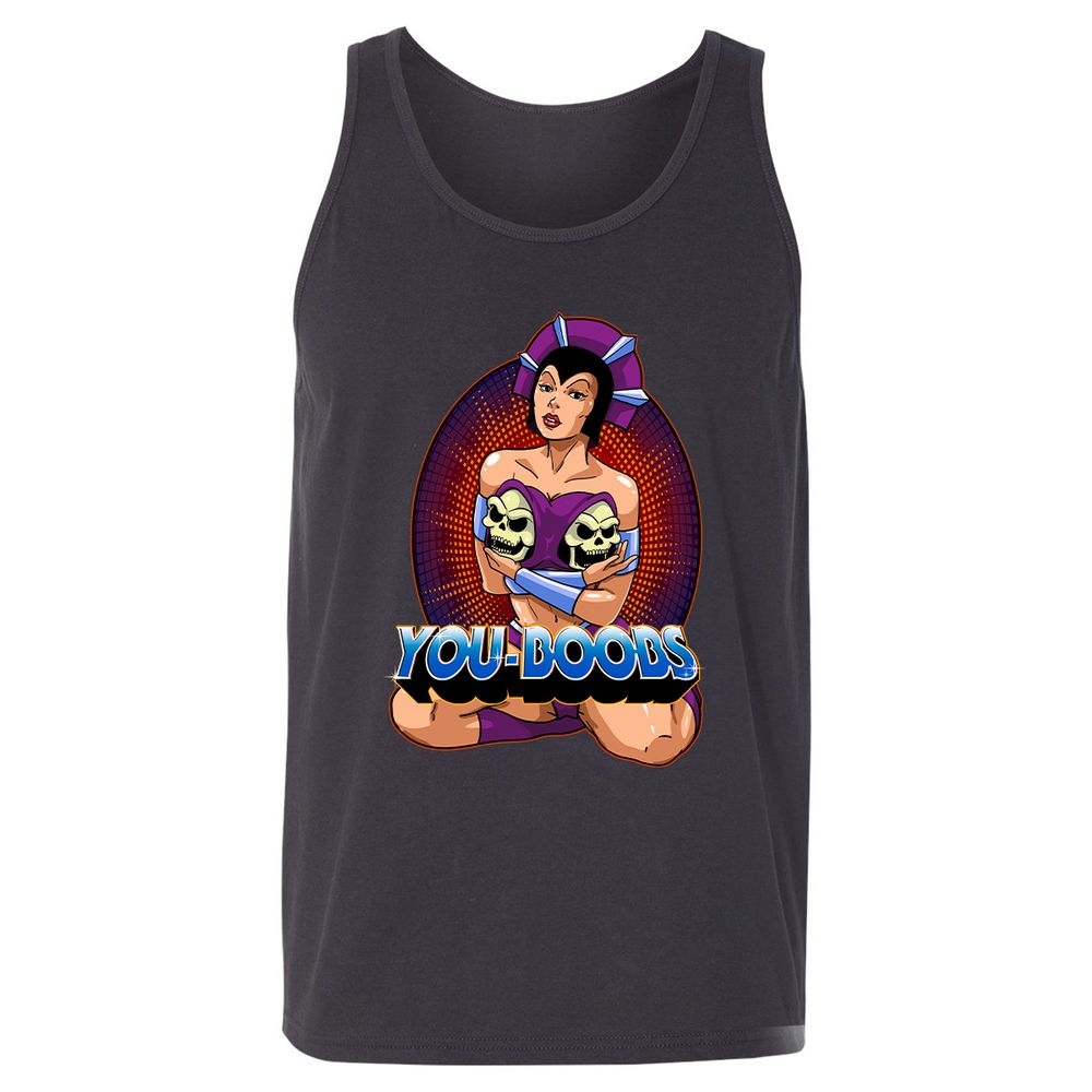 Unisex Jersey Tank - SQB6EZST - Dark Grey - 7