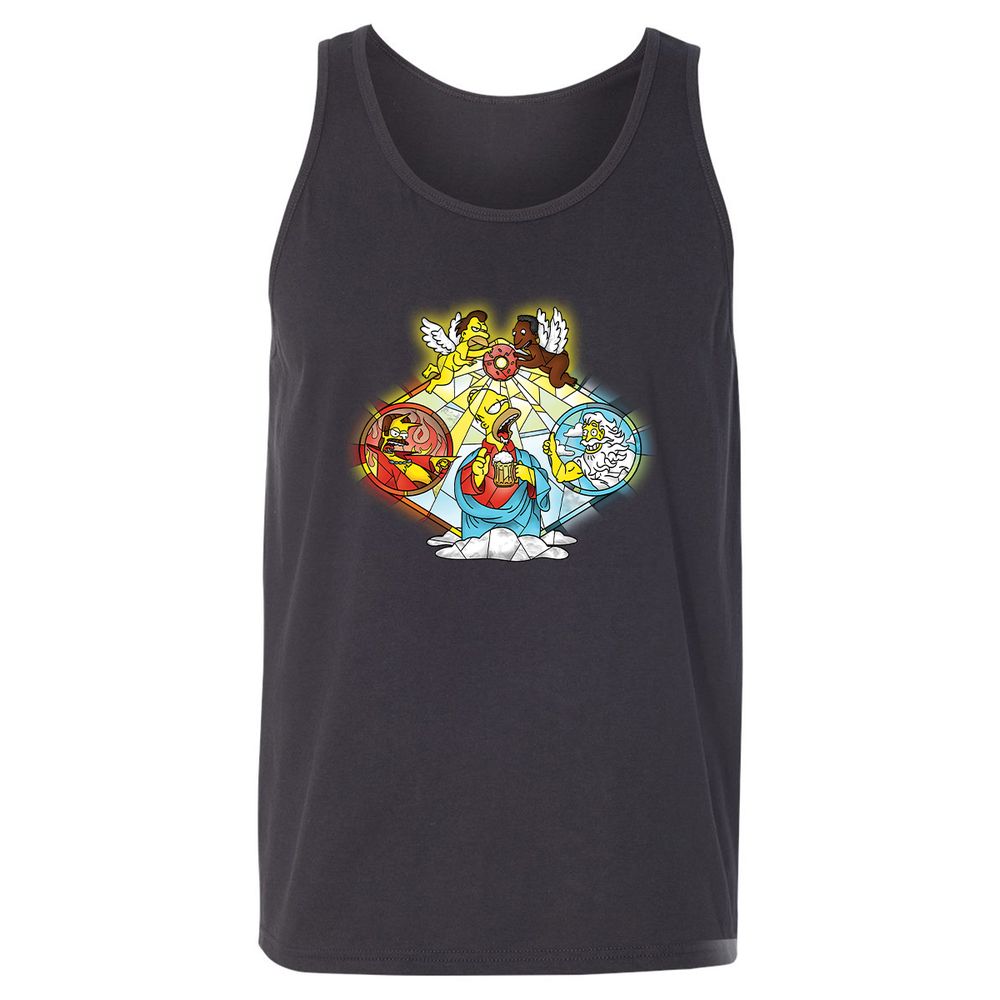 Unisex Jersey Tank - P4MHSDHH - Dark Grey - 7