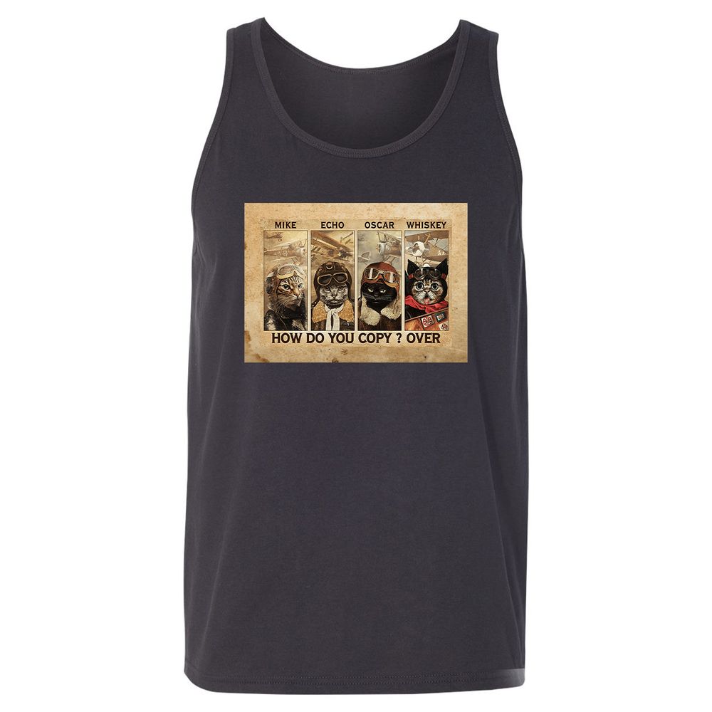 Unisex Jersey Tank - F83RRGDK - Dark Grey - 7