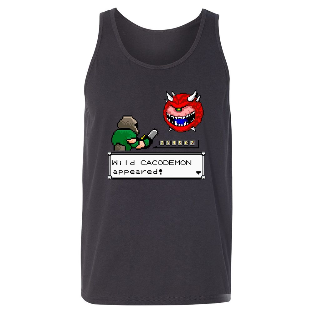 Unisex Jersey Tank - KLHKFKFM - Dark Grey - 7
