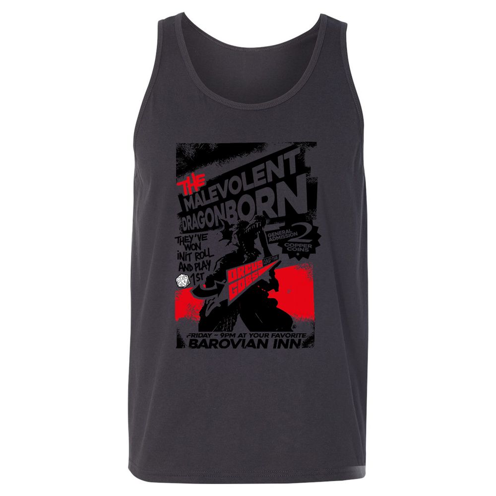Unisex Jersey Tank - NG3Z82JB - Dark Grey - 7