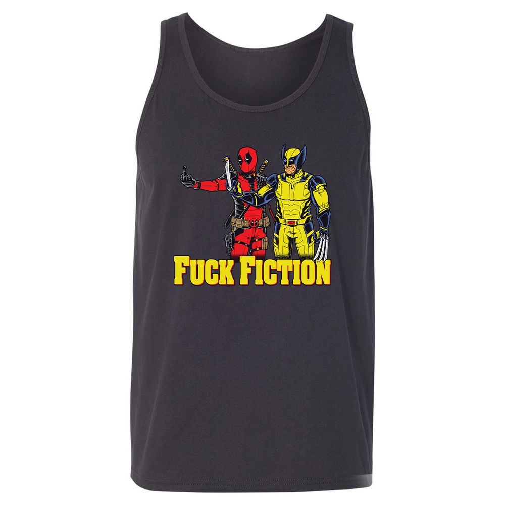 Unisex Jersey Tank - HM4GSYDJ - Dark Grey - 7