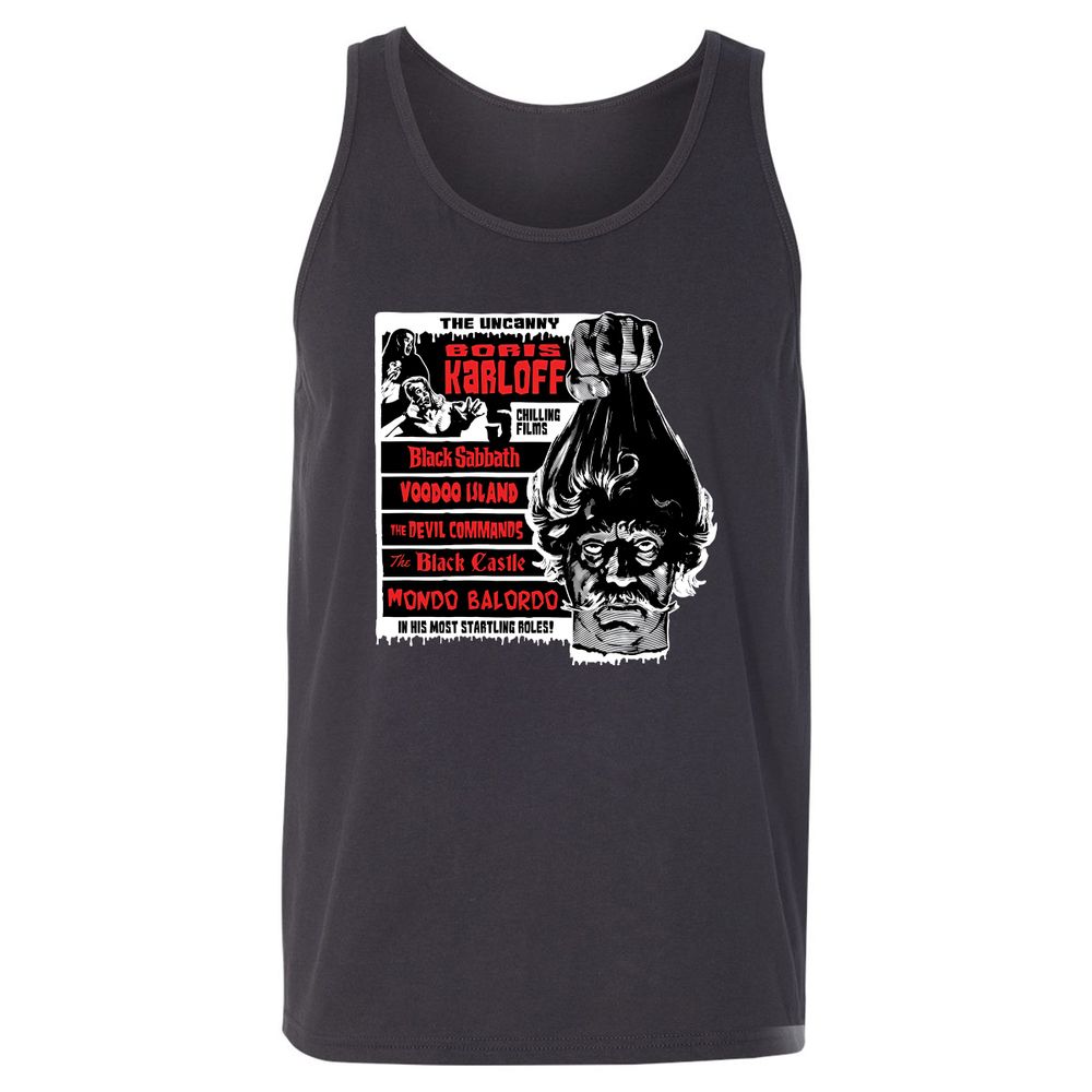 Unisex Jersey Tank - D3HNHBHZ - Dark Grey - 7