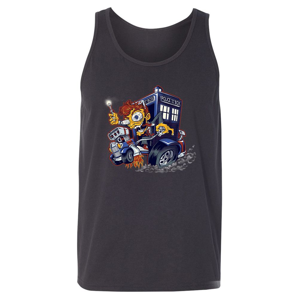 Unisex Jersey Tank - V8NVBWZN - Dark Grey - 7