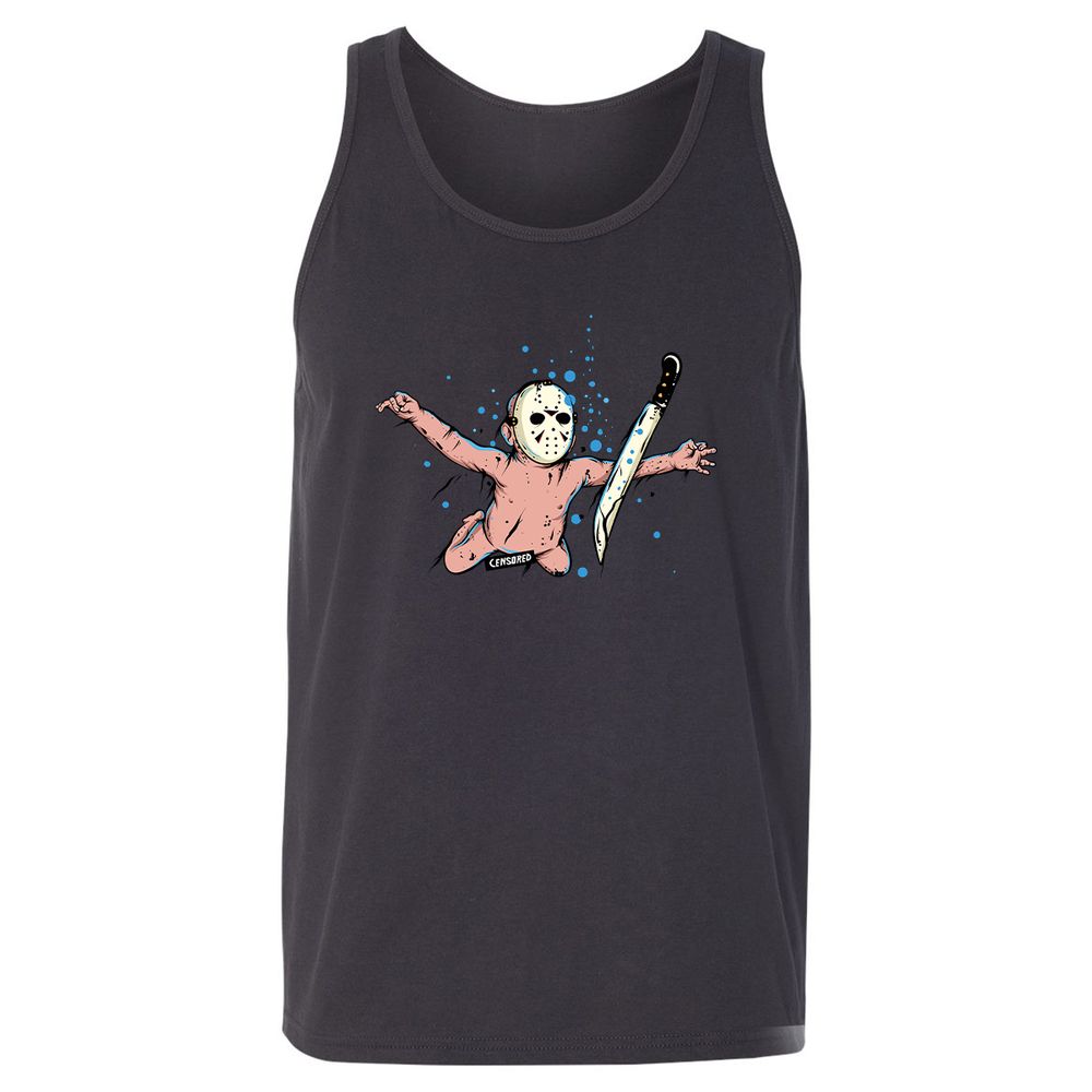 Unisex Jersey Tank - VLQCDAW5 - Dark Grey - 7