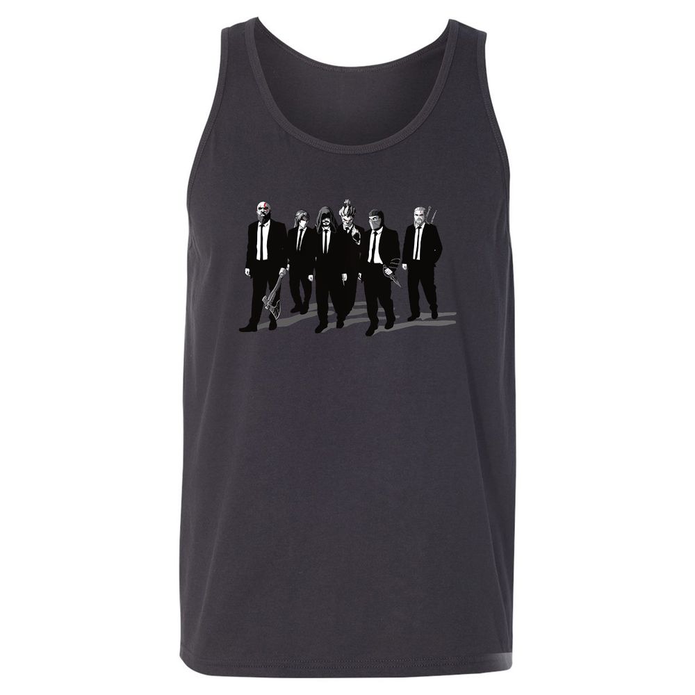 Unisex Jersey Tank - KTH5TKY9 - Dark Grey - 7
