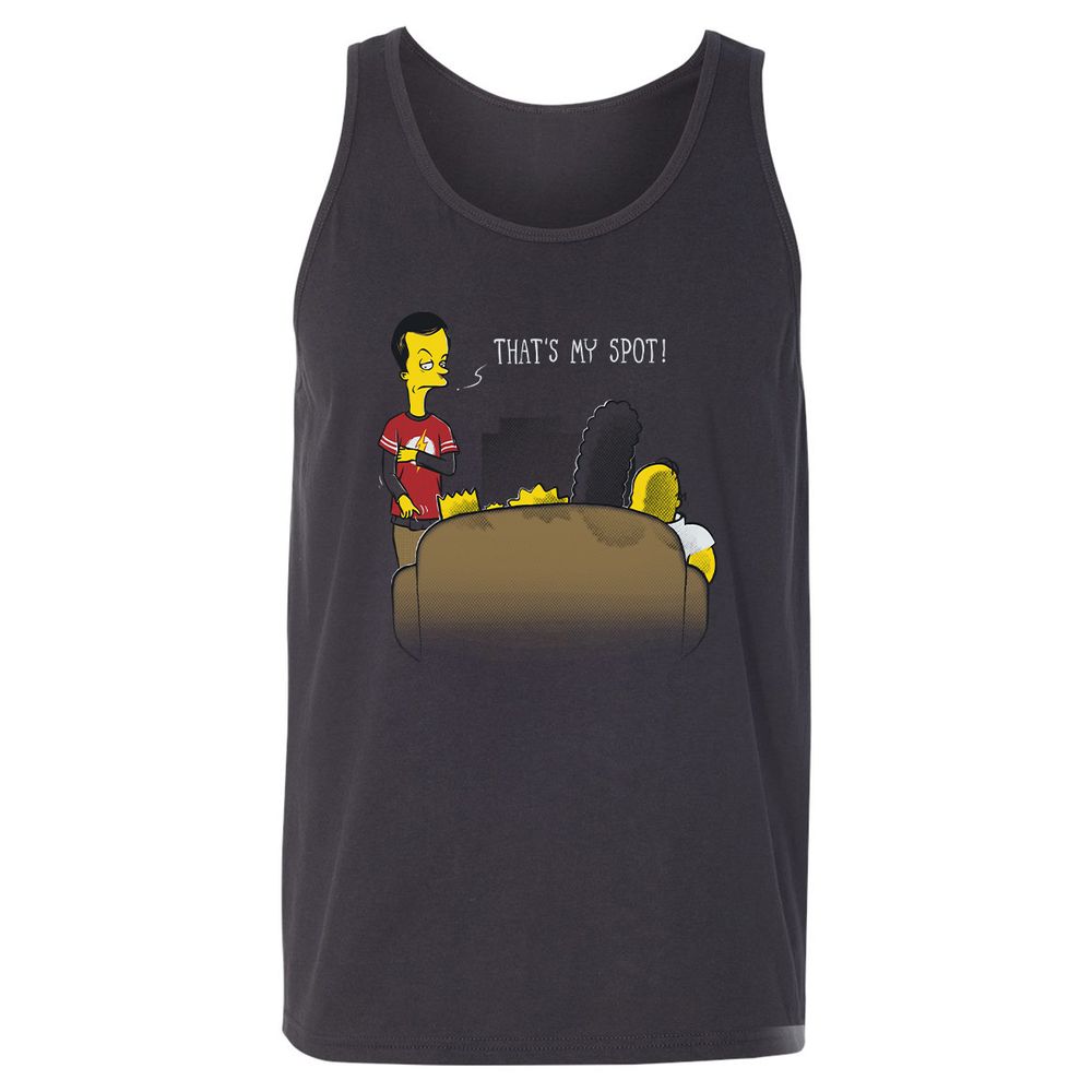 Unisex Jersey Tank - PAQDGV3M - Dark Grey - 7
