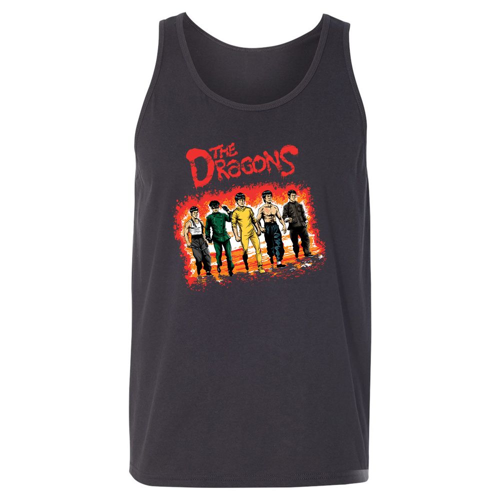 Unisex Jersey Tank - DLS39Y68 - Dark Grey - 7