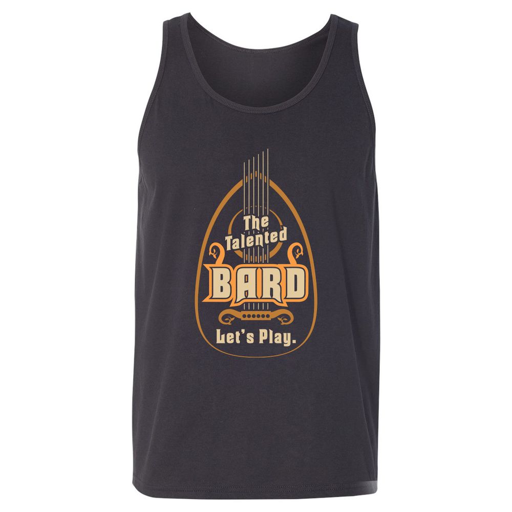 Unisex Jersey Tank - 7FG3SC7P - Dark Grey - 7