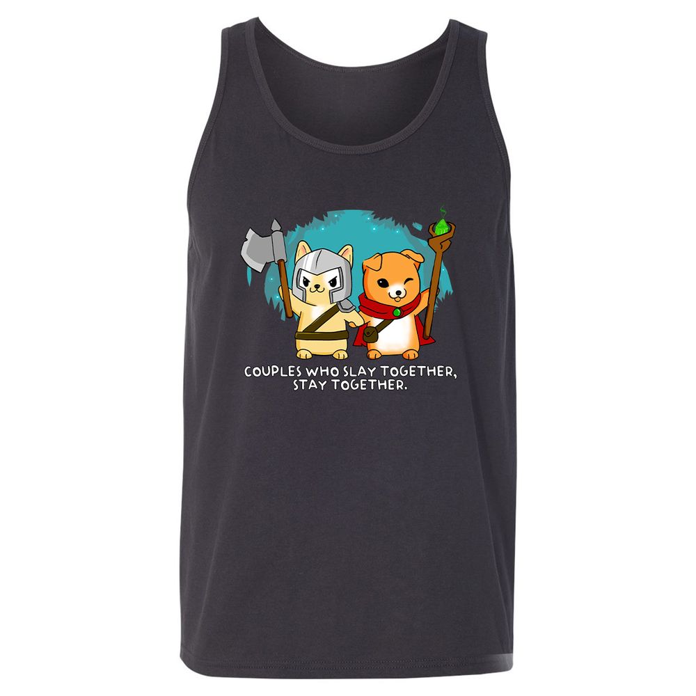 Unisex Jersey Tank - M8ZU53QG - Dark Grey - 7