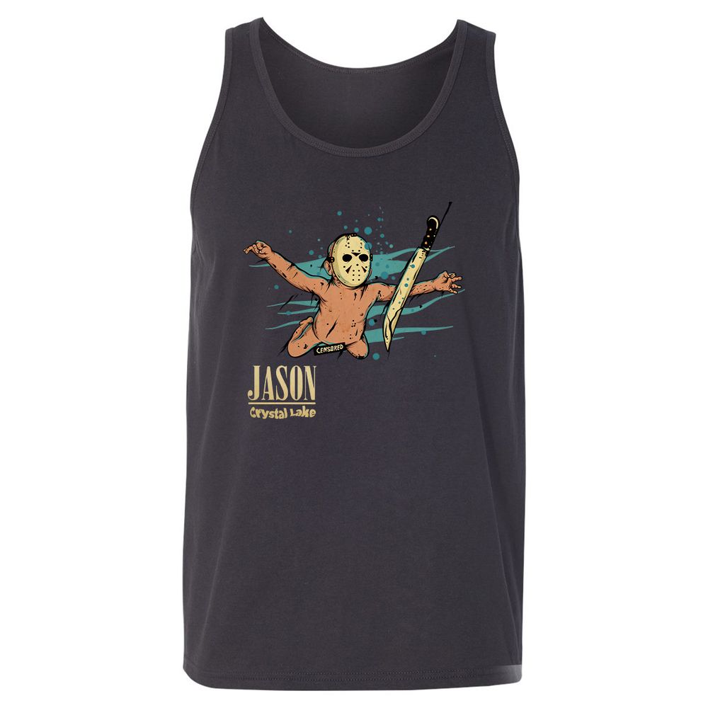 Unisex Jersey Tank - BRA2LKQX - Dark Grey - 7
