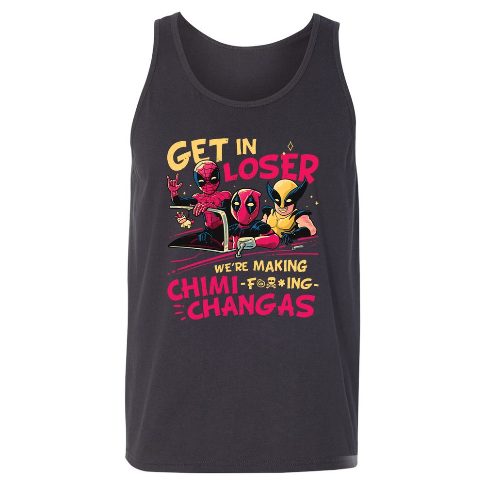 Unisex Jersey Tank - BAQAV97B - Dark Grey - 7