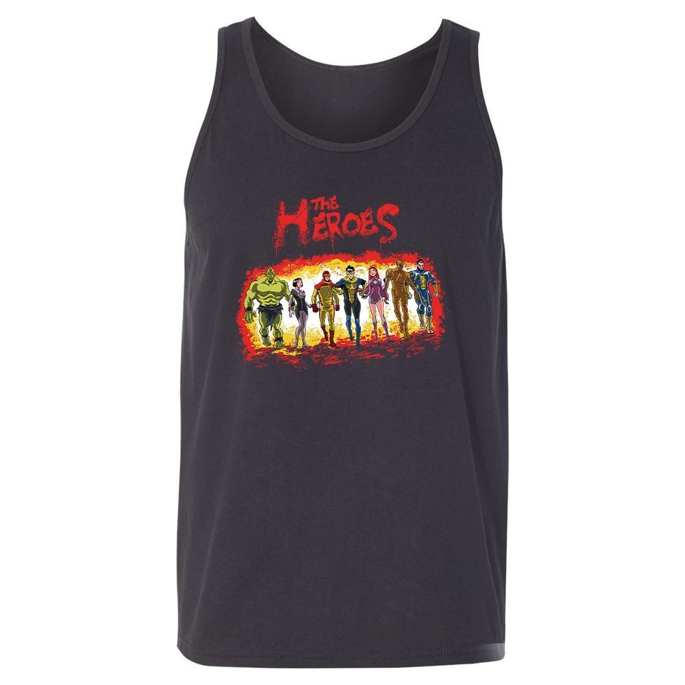 Unisex Jersey Tank - P582CA7G - Dark Grey - 7