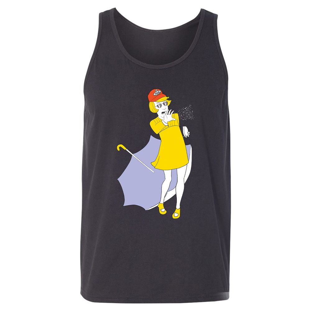 Unisex Jersey Tank - 62Q5DFKJ - Dark Grey - 7