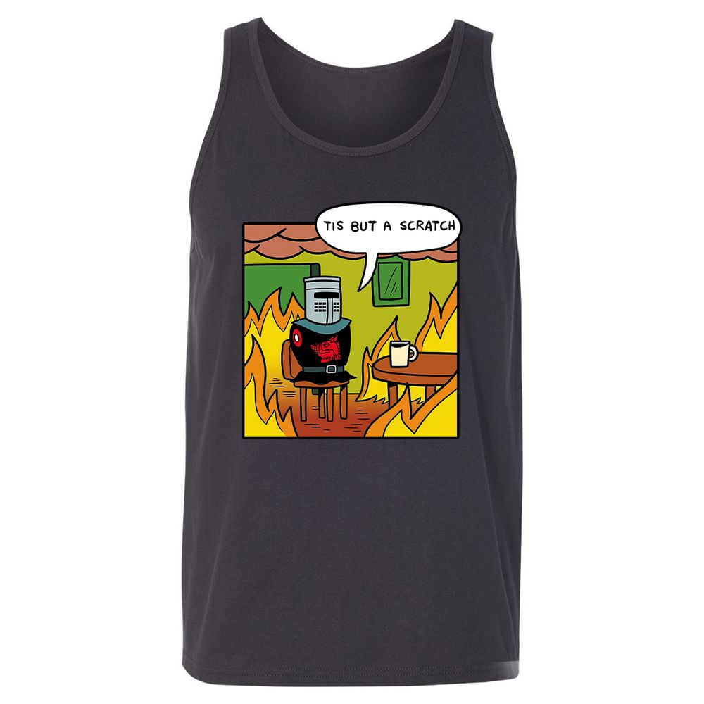 Unisex Jersey Tank - YXN7SGJJ - Dark Grey - 7