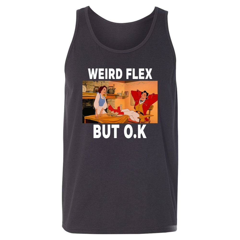 Unisex Jersey Tank - VRNZH87V - Dark Grey - 7