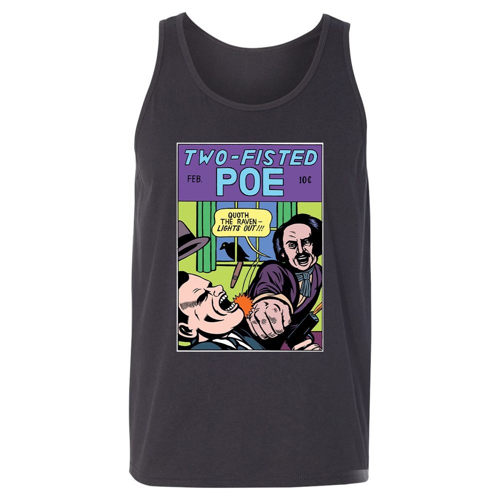 Unisex Jersey Tank - HZT8T9QM - Dark Grey - 7