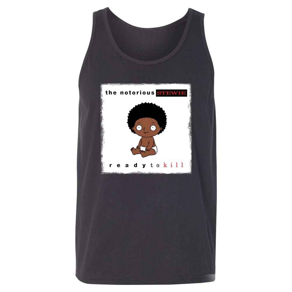 Unisex Jersey Tank - SZUU8R5H - Dark Grey - 7