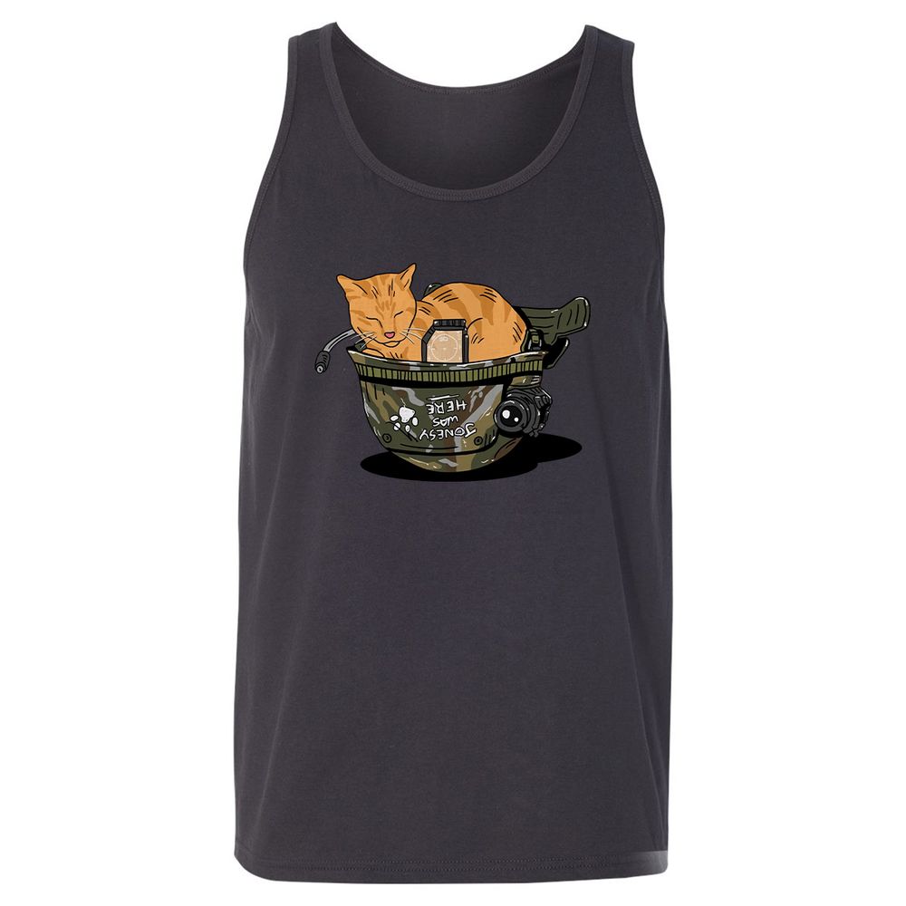 Unisex Jersey Tank - E9SQGK1B - Dark Grey - 7