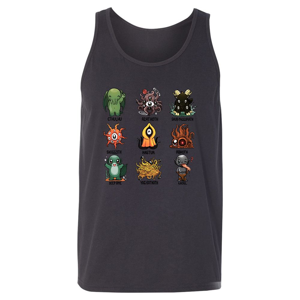 Unisex Jersey Tank - BL49T3A5 - Dark Grey - 7